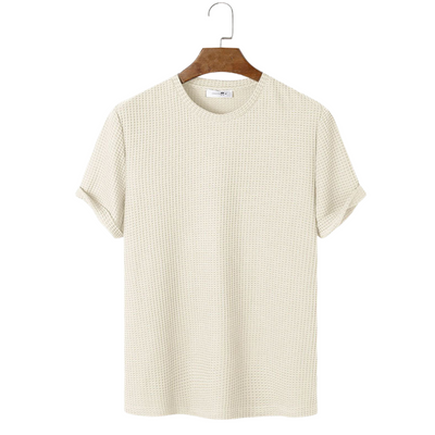 Abel - Chemise tricotée côtelée - Élégante décontractée - Hommes