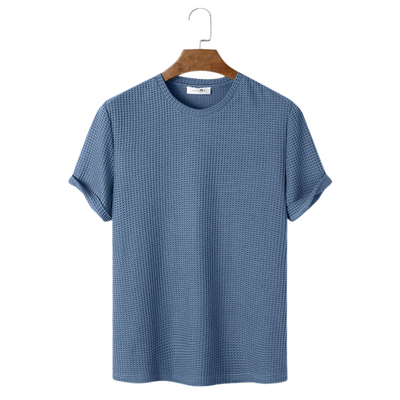 Abel - Chemise tricotée côtelée - Élégante décontractée - Hommes