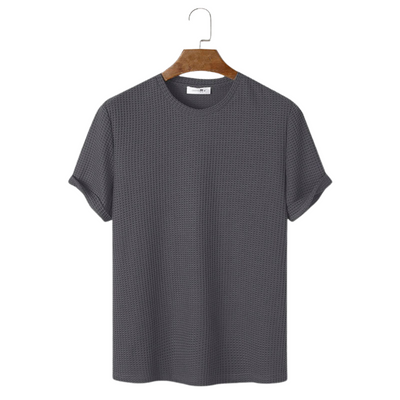Abel - Chemise tricotée côtelée - Élégante décontractée - Hommes