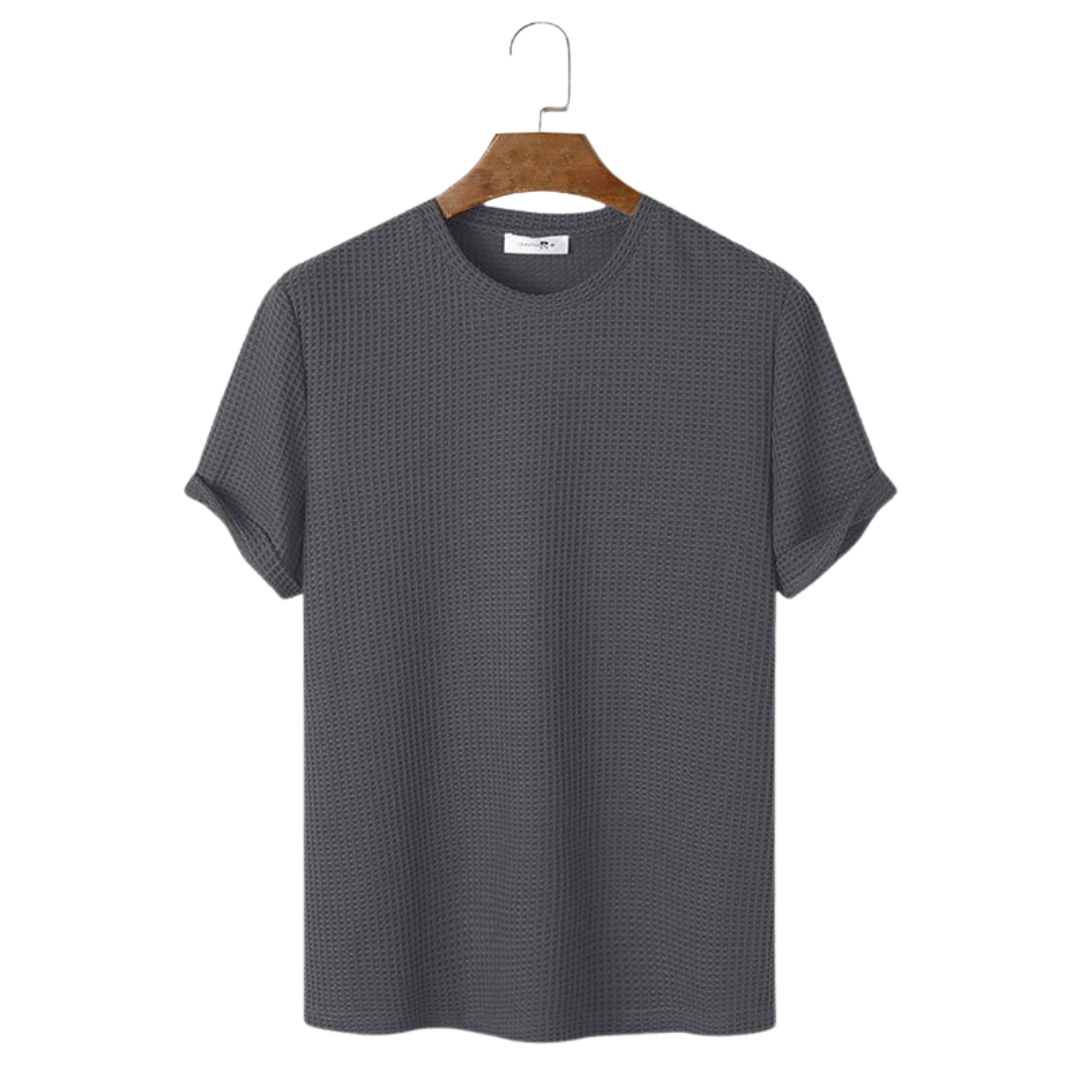 Abel - Chemise tricotée côtelée - Élégante décontractée - Hommes