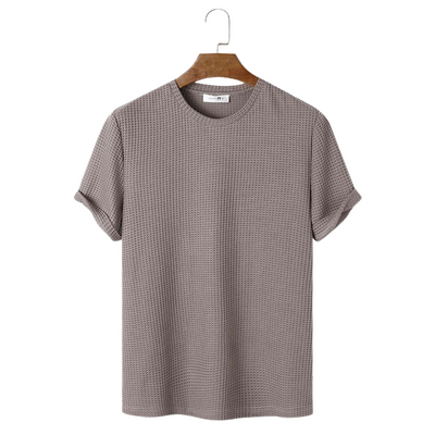 Abel - Chemise tricotée côtelée - Élégante décontractée - Hommes