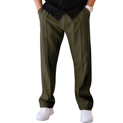 "Light Breeze" Pantalon de loisirs décontracté à coupe large