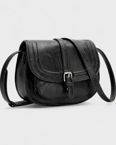 Adèle | Sac bandoulière demi-lune en similicuir