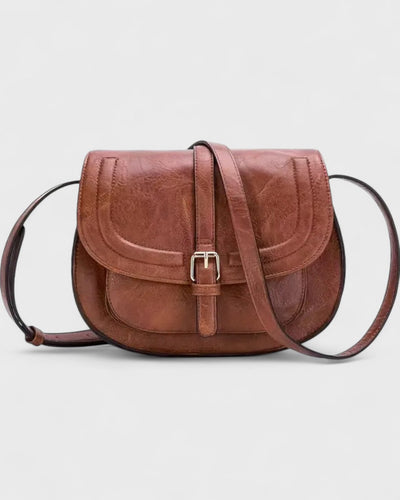 Adèle | Sac bandoulière demi-lune en similicuir